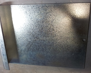 Drawer lateral discharger silo